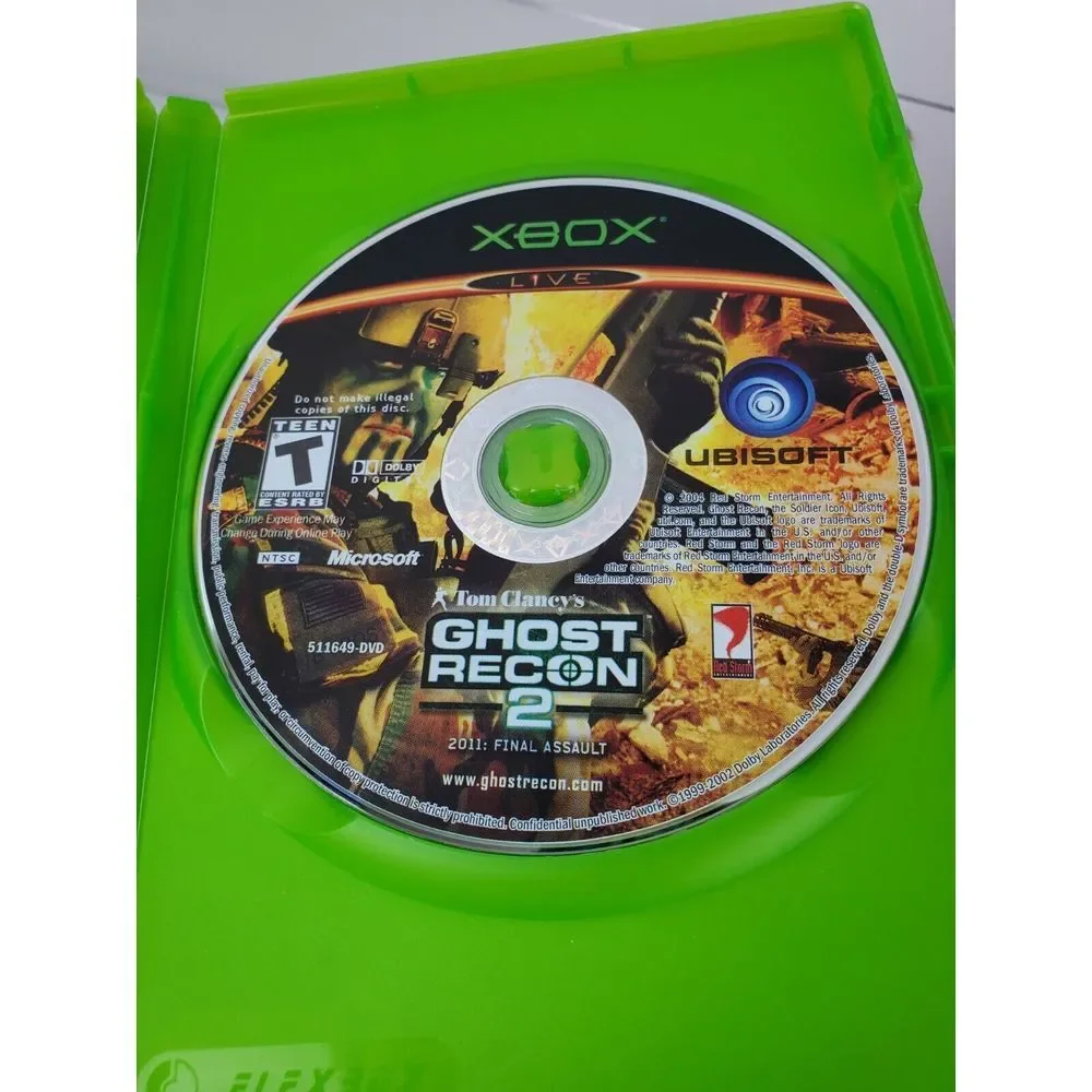 Tom Clancy's Ghost Recon 2 Final Assault 2011‎ Original XBOX Game